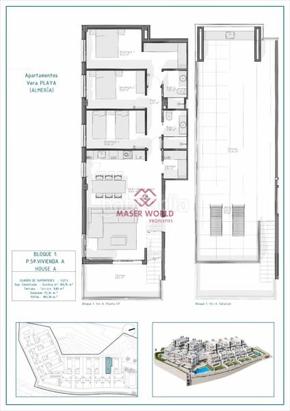 Foto 7d995560-95bd-4801-a7e6-0082d632abbf. Attico con parcheggio piscina in Las Salinas Vera