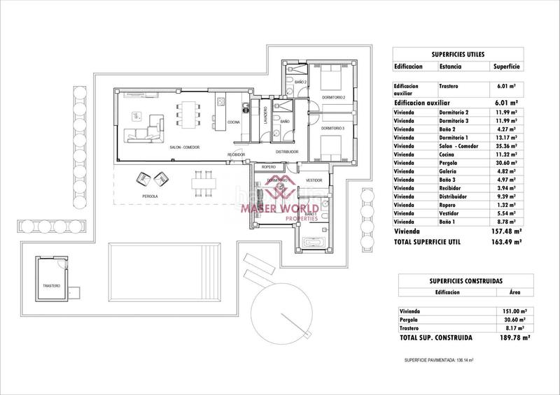 Foto a9200491-84e3-40cd-ad67-47a1ad506f07. Chalet villas de obra nueva situadas en término . en Aspe