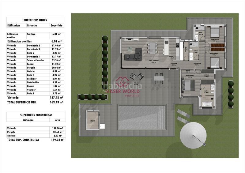 Foto e752323f-a7f2-4798-b3d3-9e756ef6dbb2. Chalet villas de obra nueva situadas en término . en Aspe