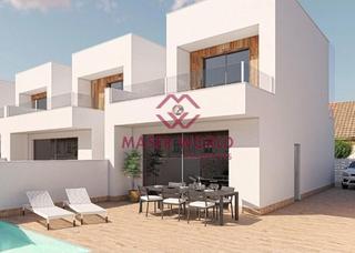 Maison jumelée à San Pedro del Pinatar. Villas adosadas de nueva construcción con piscina privada en san
