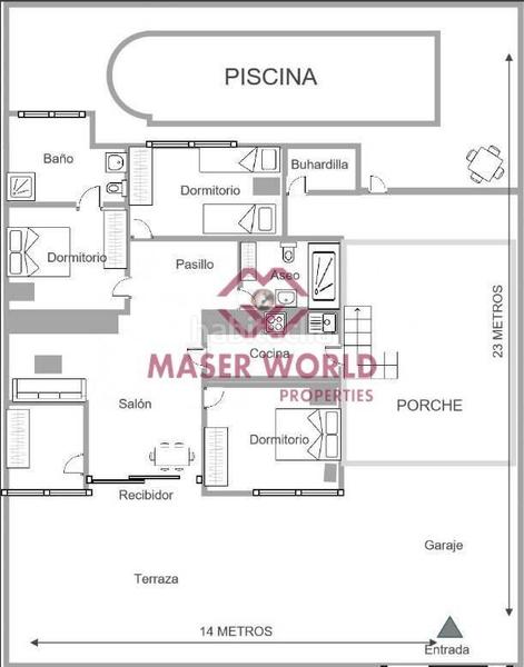 Foto 642249d2-daa2-415b-b993-409bdb9e919e. Chalet avec chauffage parking piscine dans Zona Carrefour - Urbanizaciones Torrevieja