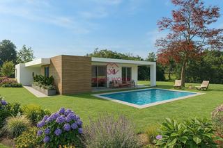 Chalet in Monforte del Cid. Villas de obra nueva con piscina privada en monforte del cid