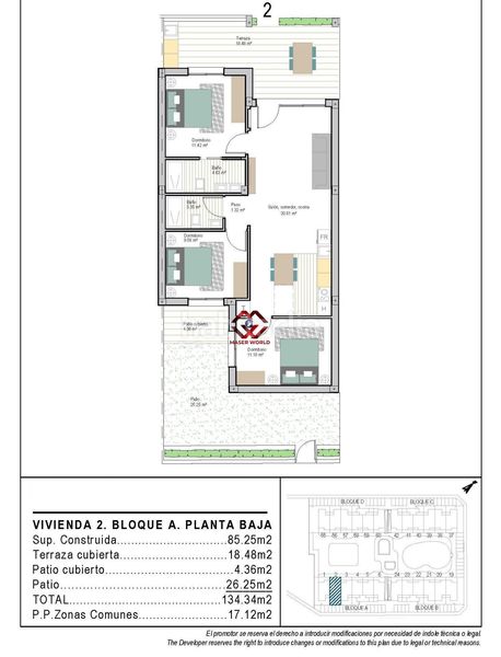 Foto 61d3d88d-9f49-4c46-9df7-7914f363ba8c. Planta baja estrena tu hogar en San Cayetano apartamentos exclusivos junto al golf y el mar en Torre - Pacheco