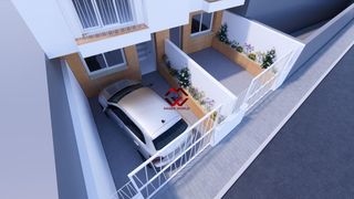 Casa adossada a Perín. Viviendas tipo dúplex de obra nueva situadas a solo 50 metros de