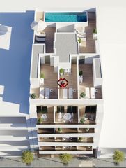 Attique à Centro - Muelle Pesquero. Apartamentos de obra nueva en torrevieja  a 600 m de la playa de