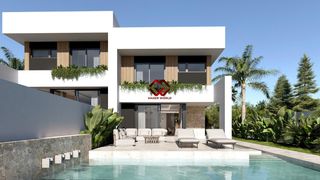 Casa aparellada a Villamartín-Las Filipinas. Modernas villas adosadas con piscina privada en las filipinasori