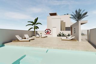 Maison à San Pedro del Pinatar. Apartamentos modernos con piscina comunitaria cerca de la playa