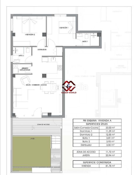 Foto 4f590552-ed1c-4950-b1ef-d3cdbdb0d3f5. Planta baixa a Plans-Gasparot Vila Joiosa (la)