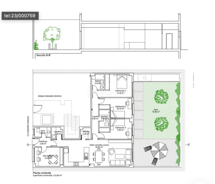 Foto f96618d1-72bb-4926-aacf-255c5832651e. Pis amb calefacció a Barrio del Nervión Sevilla