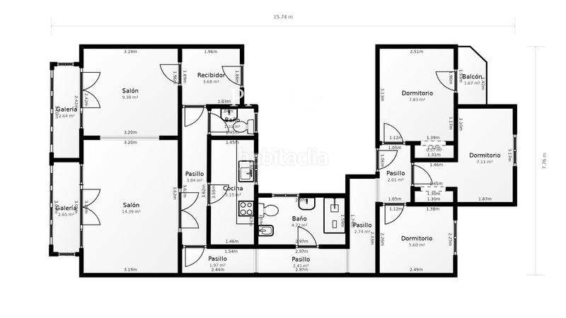 Foto 82ec7fea-73df-443e-aecb-29c98df79e4f. Appartement avec chauffage dans Putget - Farró Barcelona