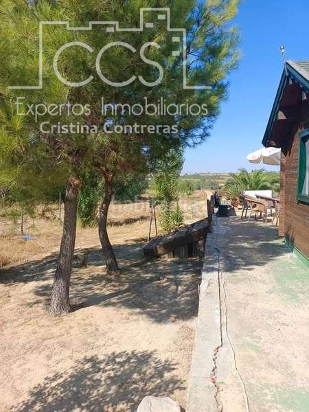 Foto 5b3aaae0-c1ff-4a8c-814a-5a9a20fc236f. Masía venta de finca de 12.285 m2 de terreno con casa de madera de 85m2 construidos en rociana, huelva en Rociana del Condado