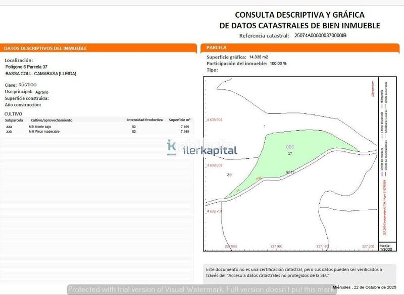 Foto 509d6235-d5e1-4e9f-a05a-01fe627d84fc. Finca rústica en Camarasa