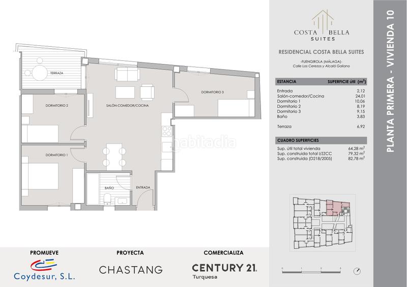 Foto ee84ad0f-c8b9-46f1-a967-ddf7eefa5ce7. Flat 83m<sup>2</sup> in calle cerezos 8 in Los Pacos Fuengirola