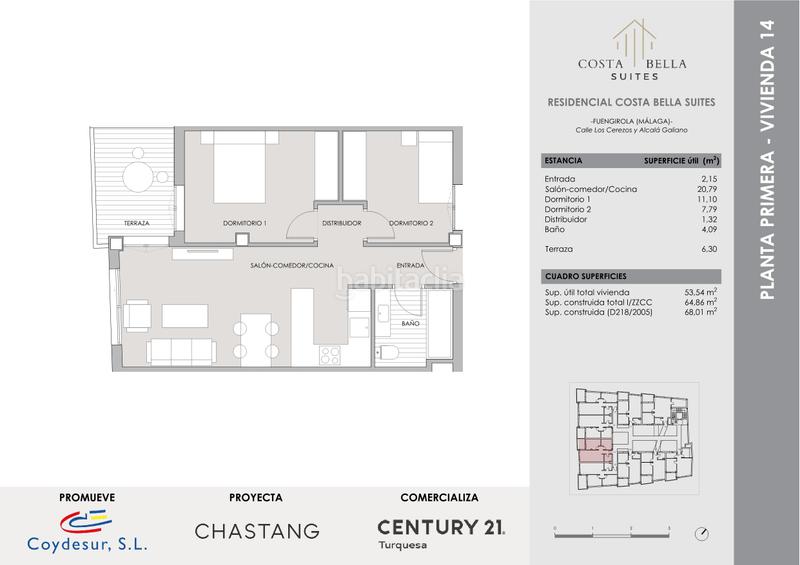 Foto 8104bc88-d8c1-4549-b0eb-4847320ac0cc. Piso 68m<sup>2</sup> en calle cerezos 8 en Los Pacos Fuengirola