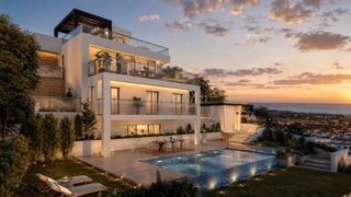 Terreno residencial en Av bierzo del 52 parcela 46 benalmadena (málaga). Parcela urbana con proyecto y licencia para villa  vistas al mar