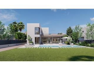 Casa a N/a. Villa de 3 dormitorios de obra nueva en vera playa