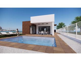 Casa a N/a. Villa de 3 dormitorios sobre plano en venta en los gallardos