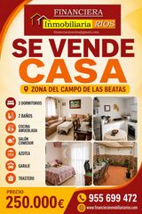 Casa en Oromana. Casa en venta en campo de las beatas, 3 dormitorios.