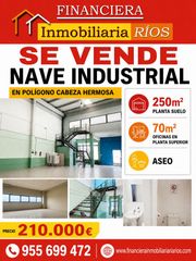 Nave industrial en Centro. Nave industrial en venta en polígono industrial  cabeza hermosa,