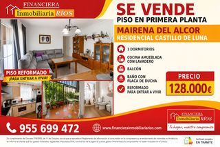 Flat in Carmona. Piso en venta en res. castillo de luna, 3 dormitorios.