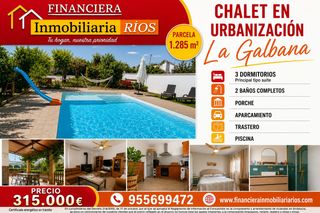 Xalet a Oromana. Chalet en venta en urbanización  la galbana, 3 dormitorios.