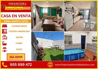 House in Los Molinos. Casa en venta en zona santa lucía, 3 dormitorios.
