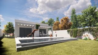 Casa aparellada a Umbrete. Ocasión!!! gran chalet pareado de diseño de una planta con gran