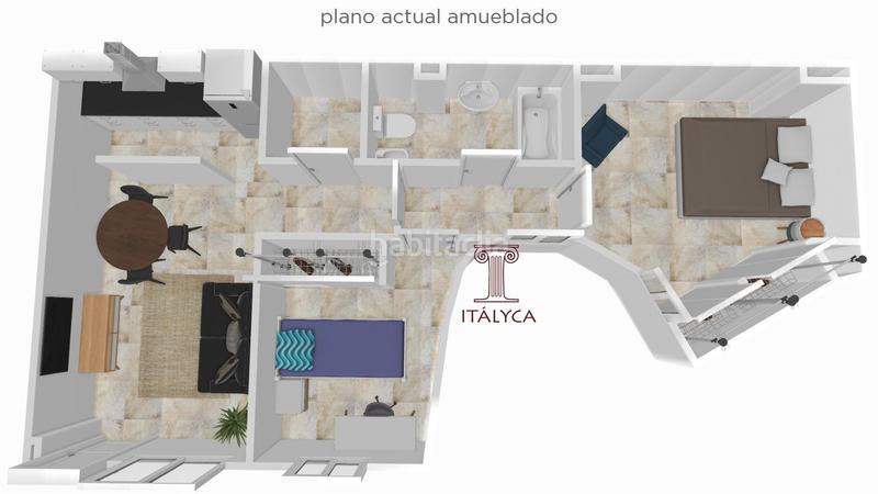 Foto 1d6610c9-8da9-401a-9f94-e8364a722680. Piso  de 2 dormitorios en zona feriaalameda en Sevilla