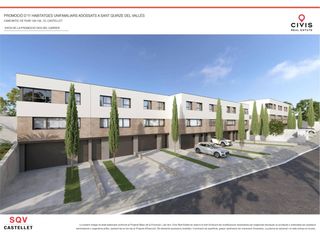 Casa a Camino antic de rubí 154. Casa de obra nueva en el castellet. sant quirze. a 7 minutos de