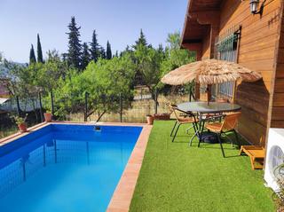 Location Mas à Partidas Norte. Se alquila casa de madera y piscina en ronda