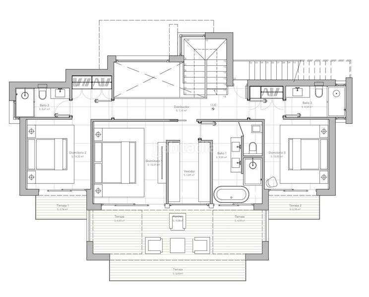 Foto d462cf0f-d4e5-48a7-ba5a-86a774b4c24e. Chalet con riscaldamento parcheggio piscina in Paraiso - Barronal Estepona