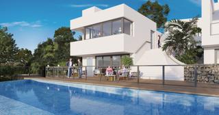 Doppelhaus in Riviera del Sol. Pareado de 3 dormitorios y 2 baños en riviera del sol, mijas cos