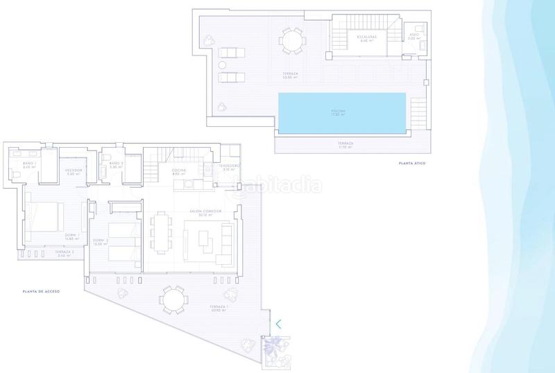 Foto aaaaf859-5cf6-429e-9e38-365da1ed5c7f. Dúplex lujoso dúplex de 2 dormitorios, 2 baños, piscina privada y vistas a la bahía . obra nueva en Estepona