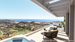Attique à Riviera del Sol. Ático de 2 dormitorios, 2 baños en la cala de mijas calanova gol