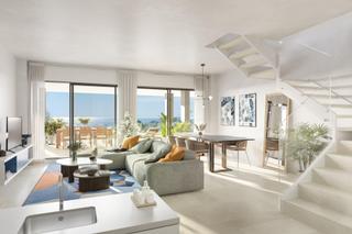 Àtic a Torremuelle. Ático duplex de 3 dormitorios y 2 baños con vistas al mar en ben