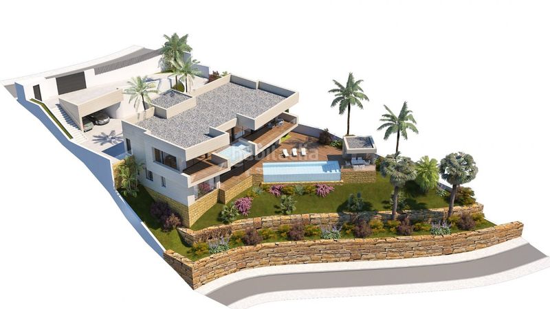 Foto fd7aa35e-8ecc-43a7-8f41-6b385d671316. Chalet espectaculares villas contemporáneas de lujo obra nueva vistas panoramicas en Mijas