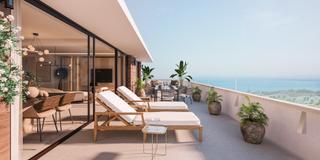 Apartament a El Higuerón. Apartamento de 3 dormitorios y 2 baños con terraza y vistas al m