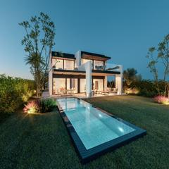 Chalet à Nueva Atalaya. Villa de 4 dormitorios y 4 baños en nueva atalaya, estepona. obr
