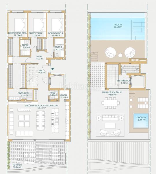 Foto 4a8ff854-847a-4e79-be80-f56e043c51dc. Ático  de 3 dormitorios y 3 baños al pie de una de las mejores playas . obra nueva en Marbella