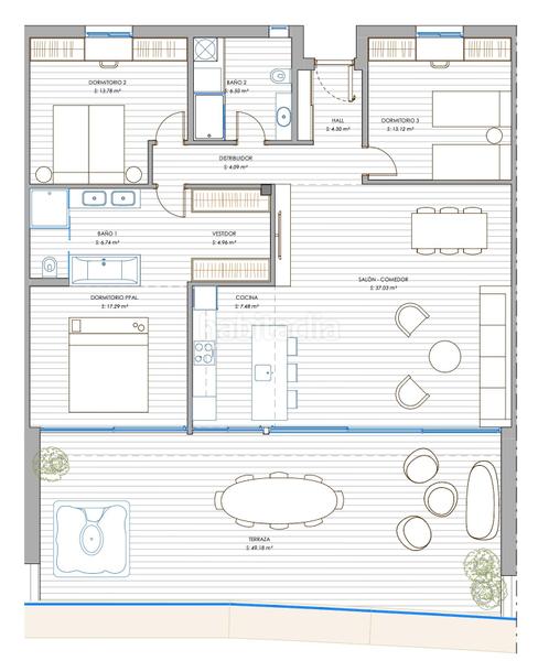 Foto 84d77422-a50a-4b57-a8cd-321300bf22c3. Àtic amb calefacció aparcament piscina a El Higuerón Fuengirola