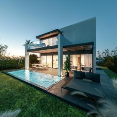 Chalet à Nueva Atalaya. Villa de 4 dormitorios y 3 baños en nueva atalaya, estepona. obr
