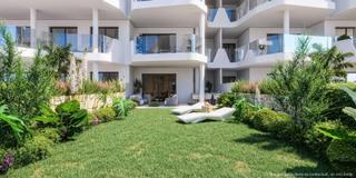 Rez-de-chaussée à La Capellanía - El Higuerón. Apartamento planta baja de 2 dormitorios, 2 baños, gran jardín.