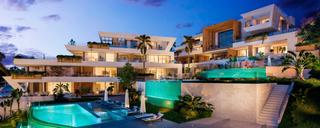 Maison jumelée à Las Chapas - Alicate Playa. Villas adosadas de lujo pie de playa obra nueva piscina privada