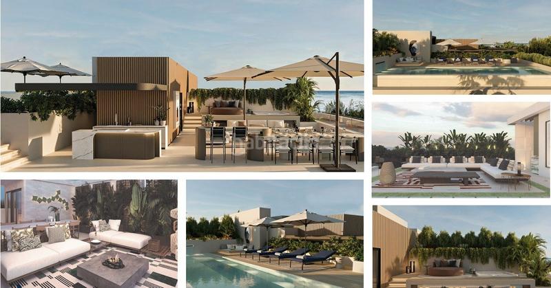 Foto 6d607c50-b2f6-481f-a27b-b3f15c479220. Casa pareada villas adosadas de lujo pie de playa obra nueva piscina privada en Marbella