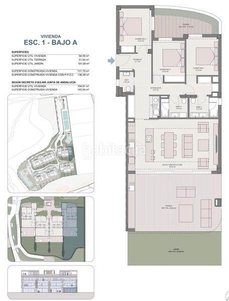 Foto 85277921-dcb0-47f6-9f88-f604fbb27a6a. Piano terra con riscaldamento parcheggio piscina in Estepona