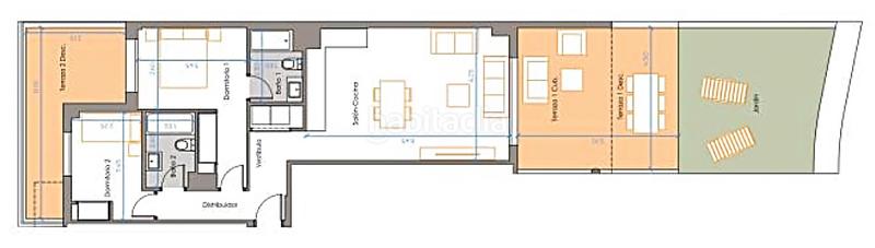 Foto 1f882807-6b75-473f-a384-d59d6b000fa4. Planta baja apartamento planta baja de 2 dormitorios, 2 baños en el chaparral, costa en Mijas