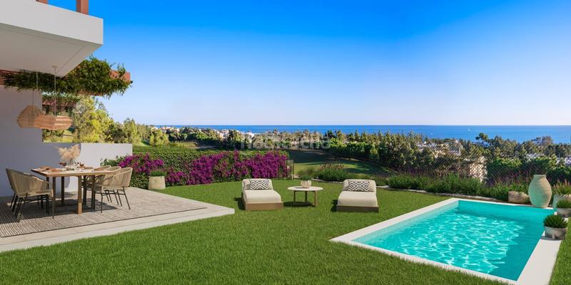 Foto 335e919b-9c06-4284-9d02-fcf65b05539c. Casa adosada adosado de 4 dormitorios y 3 baños con jardín privado. el chaparral, costa en Mijas