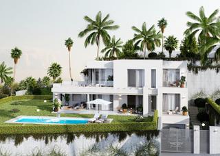 Xalet a Mijas pueblo. Villa de lujo de 4 dormitorios y 4 baños con vistas al mar. mija