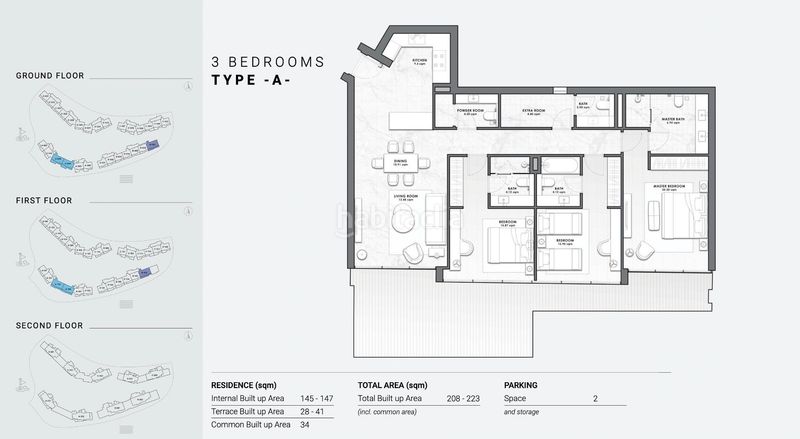 Foto b54e76df-9402-43e7-8354-3c81de527559. Apartament amb calefacció aparcament piscina a Casares golf - Casares del sol Casares