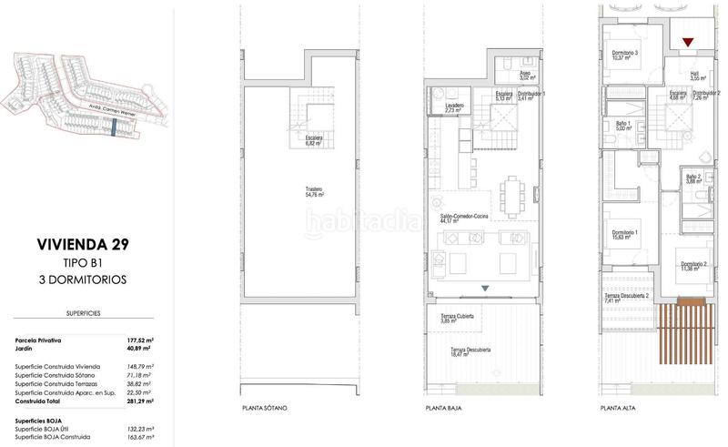 Foto 0b48e5b5-d707-4c17-babe-209f8dd4f158. Casa adosada adosado de 3 dormitorios y 3 baños con jardín privado. el chaparral, costa en Mijas